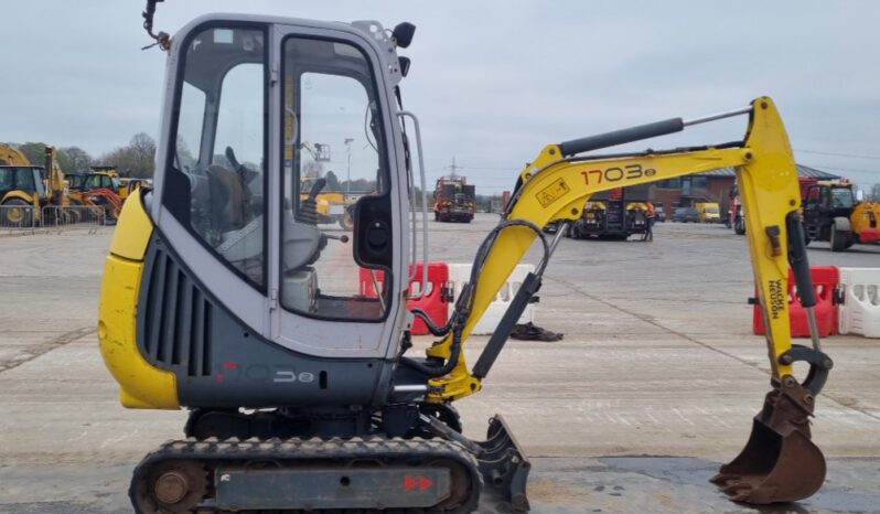 Wacker Neuson 1703RD Mini Excavators For Auction: Leeds, UK – 30th April, 1st, 2nd & 3rd May 25 full