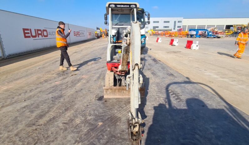 2020 Takeuchi TB216 Mini Excavators For Auction: Leeds, UK – 30th April, 1st, 2nd & 3rd May 25 full
