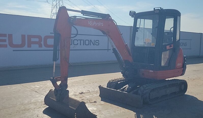 2016 Kubota KX61-3 Mini Excavators For Auction: Leeds, UK – 30th April, 1st, 2nd & 3rd May 25
