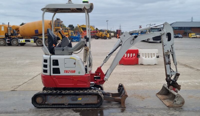 2019 Takeuchi TB215R Mini Excavators For Auction: Leeds, UK – 30th April, 1st, 2nd & 3rd May 25 full