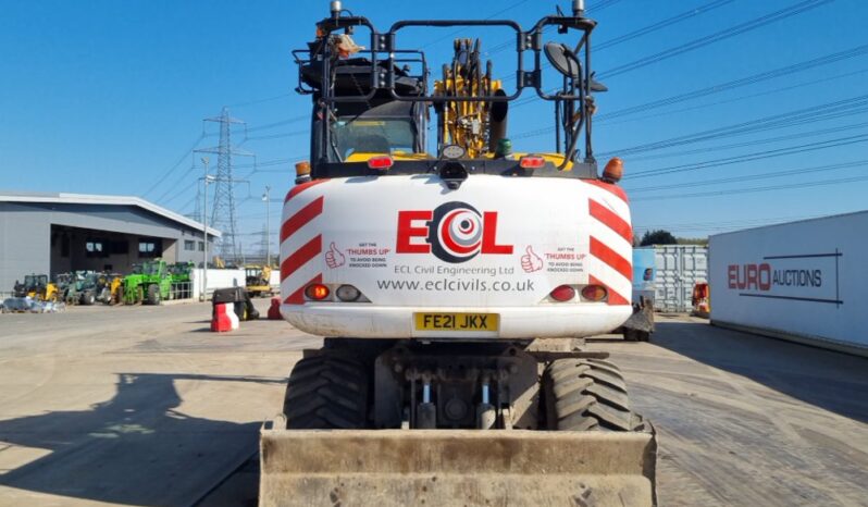 2021 JCB JS145W+ Wheeled Excavators For Auction: Leeds, UK – 30th April, 1st, 2nd & 3rd May 25 full