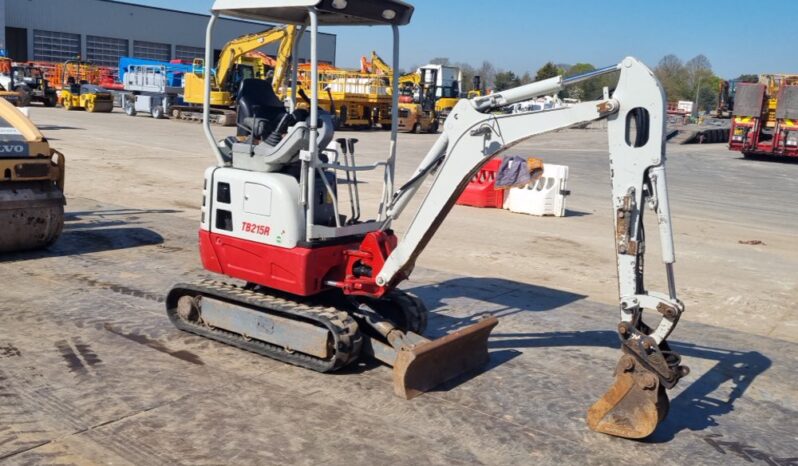 2019 Takeuchi TB215R Mini Excavators For Auction: Leeds, UK – 30th April, 1st, 2nd & 3rd May 25 full