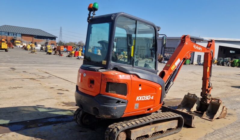 2018 Kubota KX030-4 Mini Excavators For Auction: Leeds, UK – 30th April, 1st, 2nd & 3rd May 25 full