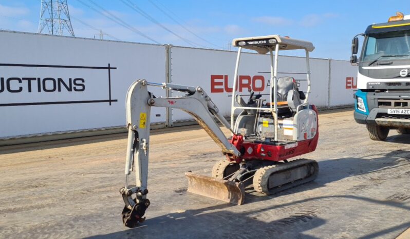 2020 Takeuchi TB216 Mini Excavators For Auction: Leeds, UK – 30th April, 1st, 2nd & 3rd May 25