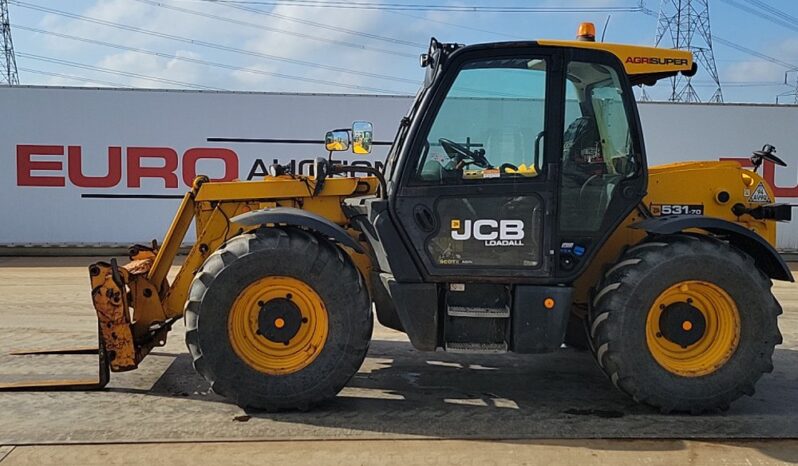 2019 JCB 531-70 Agri Super Telehandlers For Auction: Leeds, UK – 30th April, 1st, 2nd & 3rd May 25 full