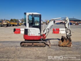 Taketuchi TB23R Mini Excavators For Auction: Leeds, UK – 30th April, 1st, 2nd & 3rd May 25 full
