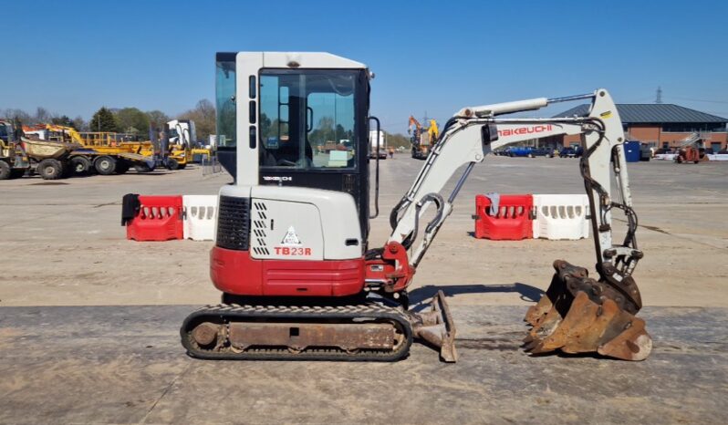 Taketuchi TB23R Mini Excavators For Auction: Leeds, UK – 30th April, 1st, 2nd & 3rd May 25 full