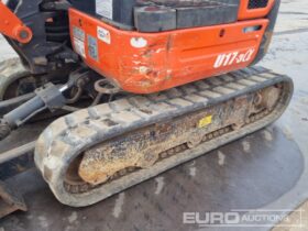 2020 Kubota U17-3 Mini Excavators For Auction: Leeds, UK – 30th April, 1st, 2nd & 3rd May 25 full