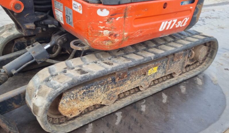 2020 Kubota U17-3 Mini Excavators For Auction: Leeds, UK – 30th April, 1st, 2nd & 3rd May 25 full