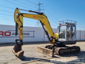 2015 Wacker Neuson 8003 6 Ton+ Excavators For Auction: Leeds, UK – 30th April, 1st, 2nd & 3rd May 25