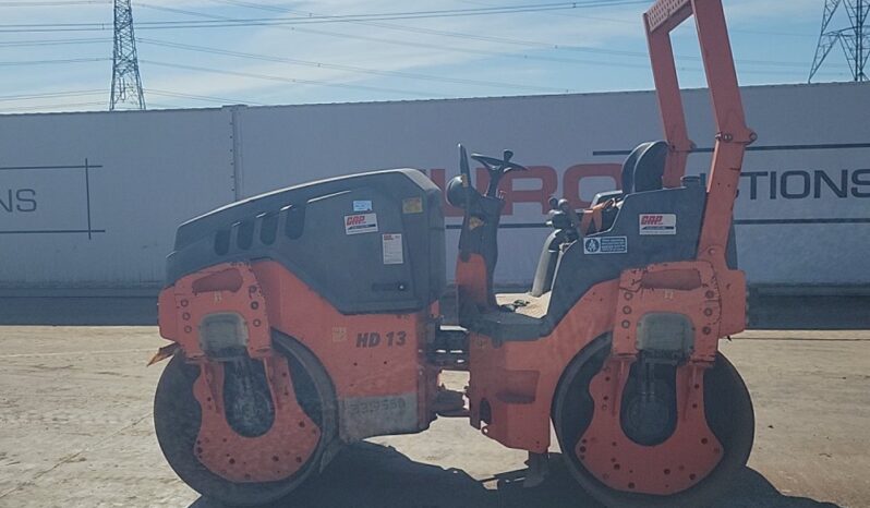 2017 Hamm HD13VV Rollers For Auction: Leeds, UK – 30th April, 1st, 2nd & 3rd May 25 full