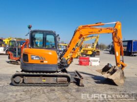 2021 Doosan DX62R-3 6 Ton+ Excavators For Auction: Leeds, UK – 30th April, 1st, 2nd & 3rd May 25 full