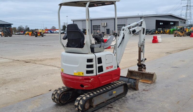 2019 Takeuchi TB215R Mini Excavators For Auction: Leeds, UK – 30th April, 1st, 2nd & 3rd May 25 full