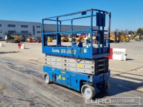 Genie GS2632 Manlifts For Auction: Leeds, UK – 30th April, 1st, 2nd & 3rd May 25 full
