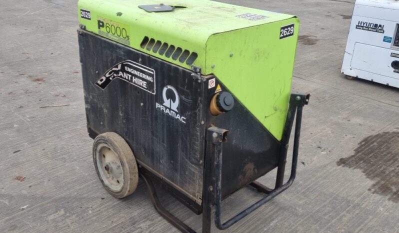 Pramac P6000S Generators For Auction: Leeds, UK – 30th April, 1st, 2nd & 3rd May 25 full