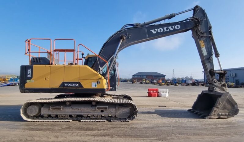 2018 Volvo EC220EL 20 Ton+ Excavators For Auction: Leeds, UK – 30th April, 1st, 2nd & 3rd May 25 full