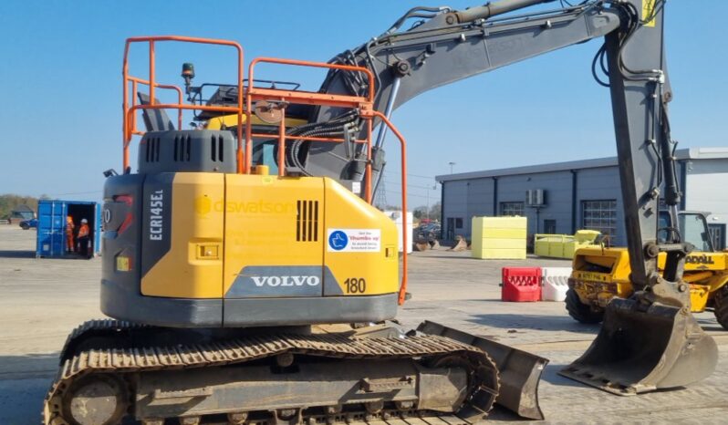 2018 Volvo ECR145EL 10 Ton+ Excavators For Auction: Leeds, UK – 30th April, 1st, 2nd & 3rd May 25 full