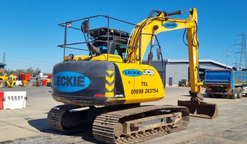 2014 JCB JS130LC 10 Ton+ Excavators For Auction: Leeds, UK – 30th April, 1st, 2nd & 3rd May 25 full