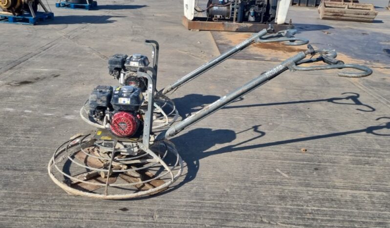 Wacker Neuson Concrete Power Float, Honda Engine (2 of) Asphalt / Concrete Equipment For Auction: Leeds, UK – 30th April, 1st, 2nd & 3rd May 25 full
