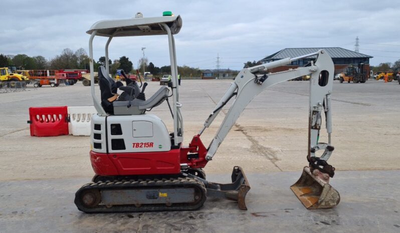 2019 Takeuchi TB215R Mini Excavators For Auction: Leeds, UK – 30th April, 1st, 2nd & 3rd May 25 full