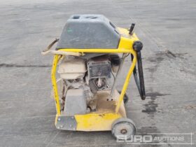 Wacker Neuson Petrol Floor Saw, Honda Engine Asphalt / Concrete Equipment For Auction: Leeds, UK – 30th April, 1st, 2nd & 3rd May 25 full