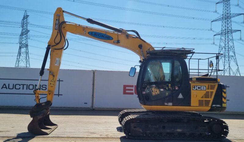 2014 JCB JS130LC 10 Ton+ Excavators For Auction: Leeds, UK – 30th April, 1st, 2nd & 3rd May 25 full