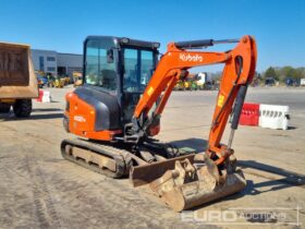 2018 Kubota KX027-4 Mini Excavators For Auction: Leeds, UK – 30th April, 1st, 2nd & 3rd May 25 full
