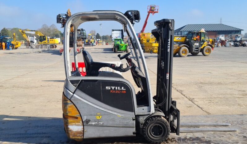 2017 Still RX20-15 Forklifts For Auction: Leeds, UK – 30th April, 1st, 2nd & 3rd May 25 full