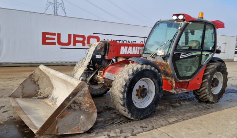 2016 Manitou MT741 Telehandlers For Auction: Leeds, UK – 30th April, 1st, 2nd & 3rd May 25