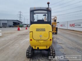 Wacker Neuson 1703RD Mini Excavators For Auction: Leeds, UK – 30th April, 1st, 2nd & 3rd May 25 full