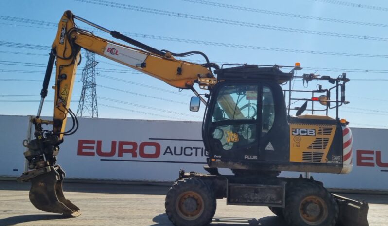2021 JCB JS145W+ Wheeled Excavators For Auction: Leeds, UK – 30th April, 1st, 2nd & 3rd May 25 full