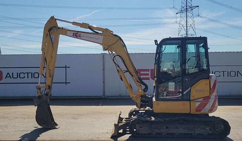 2021 Kobelco SK55SRX-6E Mini Excavators For Auction: Leeds, UK – 30th April, 1st, 2nd & 3rd May 25 full