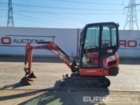 2018 Kubota KX016-4 Mini Excavators For Auction: Leeds, UK – 30th April, 1st, 2nd & 3rd May 25 full