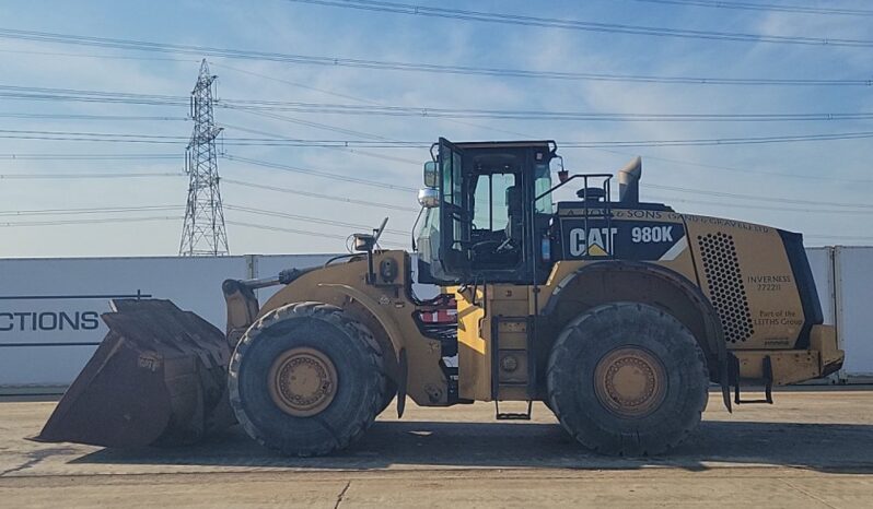 2012 CAT 980K Wheeled Loaders For Auction: Leeds, UK – 30th April, 1st, 2nd & 3rd May 25 full