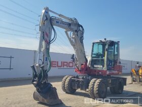 2021 Takeuchi TB295W Wheeled Excavators For Auction: Leeds, UK – 30th April, 1st, 2nd & 3rd May 25