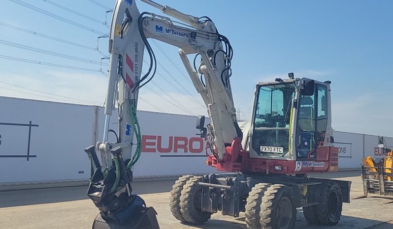 2021 Takeuchi TB295W Wheeled Excavators For Auction: Leeds, UK – 30th April, 1st, 2nd & 3rd May 25