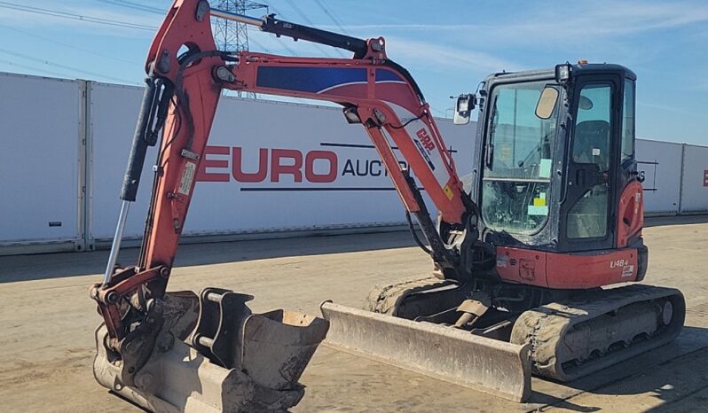 2017 Kubota U48-4 Mini Excavators For Auction: Leeds, UK – 30th April, 1st, 2nd & 3rd May 25