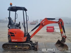 2020 Kubota U17-3 Mini Excavators For Auction: Leeds, UK – 30th April, 1st, 2nd & 3rd May 25 full