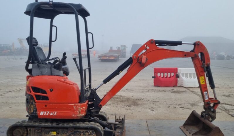 2020 Kubota U17-3 Mini Excavators For Auction: Leeds, UK – 30th April, 1st, 2nd & 3rd May 25 full