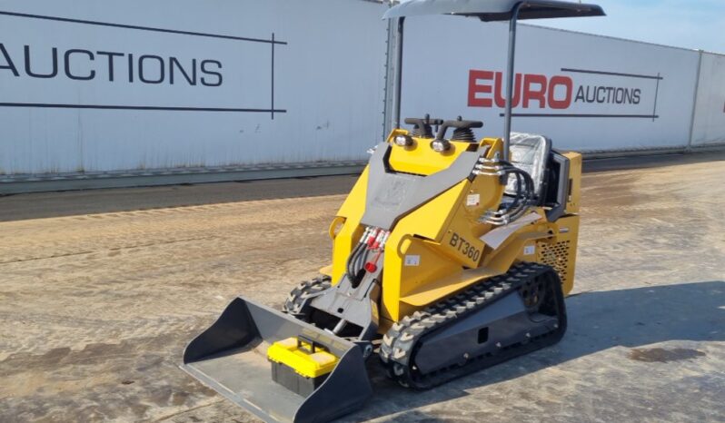 Unused 2025 Bisontek BT360 Skidsteer Loaders For Auction: Leeds, UK – 30th April, 1st, 2nd & 3rd May 25