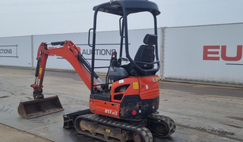 2020 Kubota U17-3 Mini Excavators For Auction: Leeds, UK – 30th April, 1st, 2nd & 3rd May 25 full