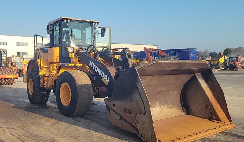 2021 Hyundai HL960A XT Wheeled Loaders For Auction: Leeds, UK – 30th April, 1st, 2nd & 3rd May 25 full