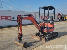 2016 Kubota U17-3A Mini Excavators For Auction: Leeds, UK – 30th April, 1st, 2nd & 3rd May 25
