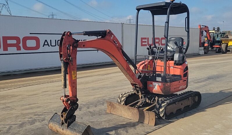2016 Kubota U17-3A Mini Excavators For Auction: Leeds, UK – 30th April, 1st, 2nd & 3rd May 25