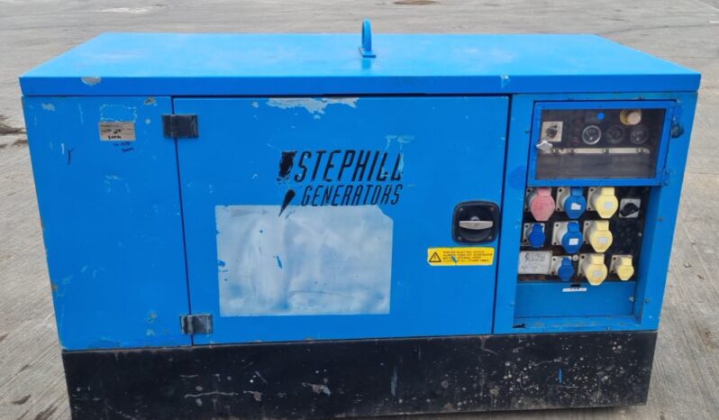 Stephill 26kVA Generator, Yanmar Engine Generators For Auction: Leeds, UK – 30th April, 1st, 2nd & 3rd May 25 full