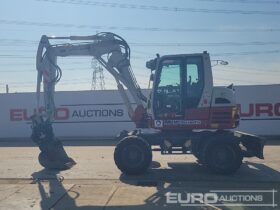 2021 Takeuchi TB295W Wheeled Excavators For Auction: Leeds, UK – 30th April, 1st, 2nd & 3rd May 25 full