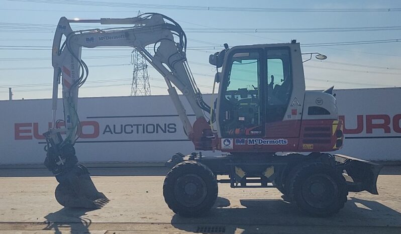 2021 Takeuchi TB295W Wheeled Excavators For Auction: Leeds, UK – 30th April, 1st, 2nd & 3rd May 25 full