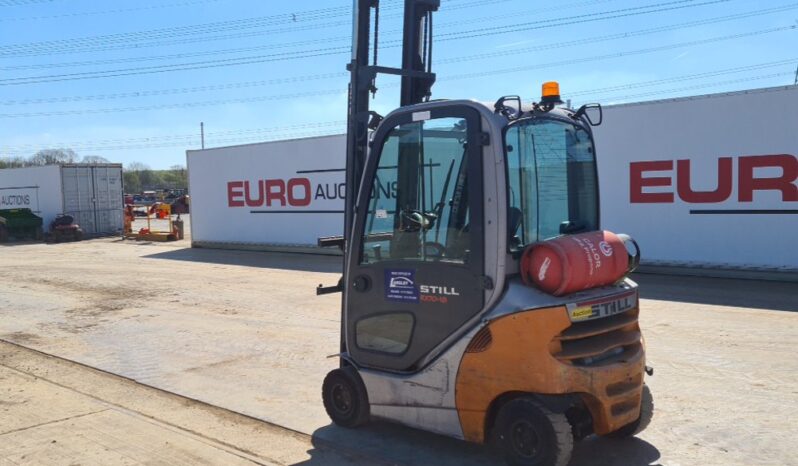 2019 Still RX70-18T Forklifts For Auction: Leeds, UK – 30th April, 1st, 2nd & 3rd May 25 full