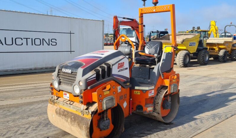 2017 Hamm HD12VV Rollers For Auction: Leeds, UK – 30th April, 1st, 2nd & 3rd May 25