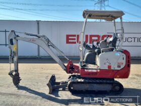 2018 Takeuchi TB216 Mini Excavators For Auction: Leeds, UK – 30th April, 1st, 2nd & 3rd May 25 full
